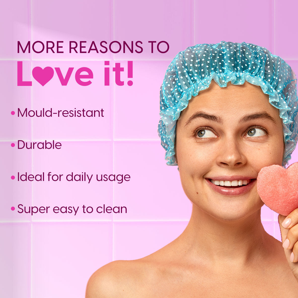 Matra Reusable Shower Caps for Hair Colour, Hair Treatment, Home, Spa & Salon Use