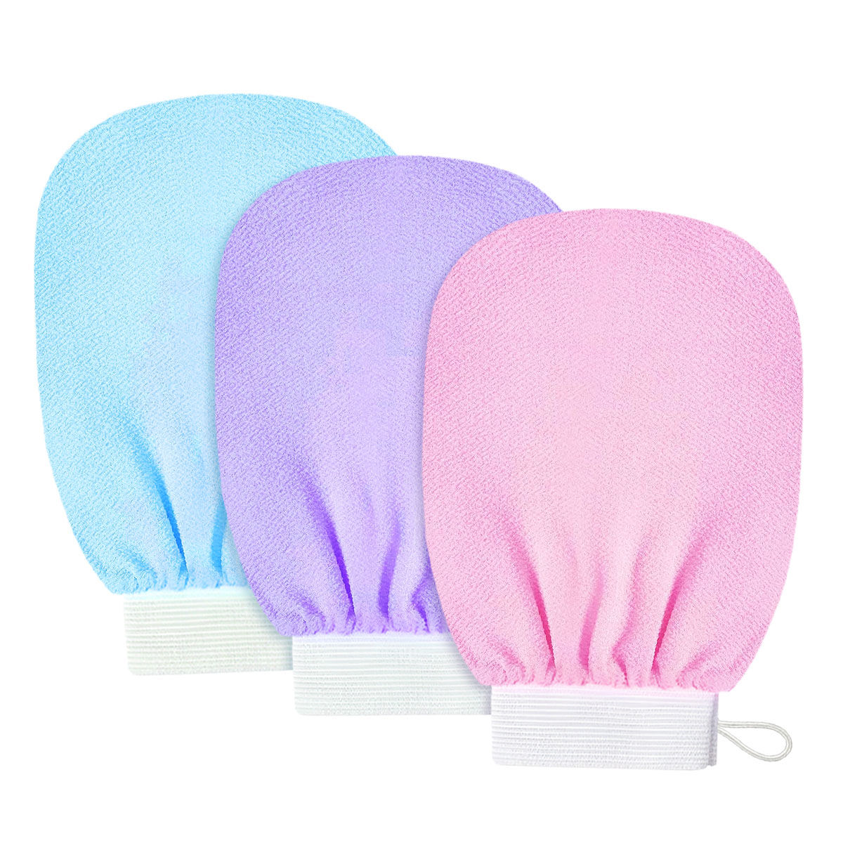 Matra Exfoliating Bath Glove Body Scrubbing Mitten (Colour May Vary)