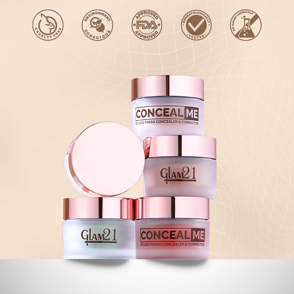 GLAM21 Conceal Me Studio Finish Concealer & Corrector