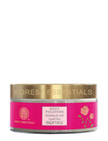 Forest Essentials Body Polisher Hydrating Sea Salt Crystal Rose - Body Scrub for Tan Removal