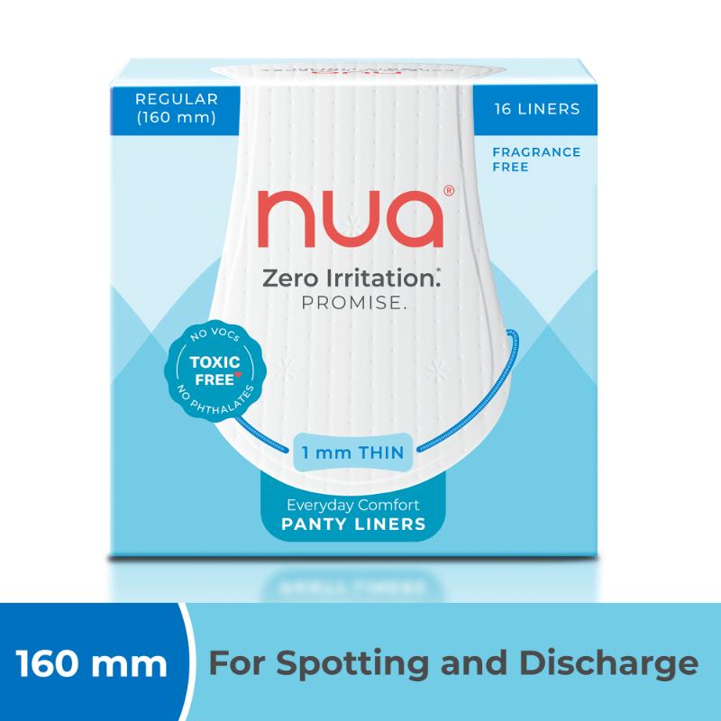 Nua Everyday Comfort Panty Liner - 160 mm - 16 Liners