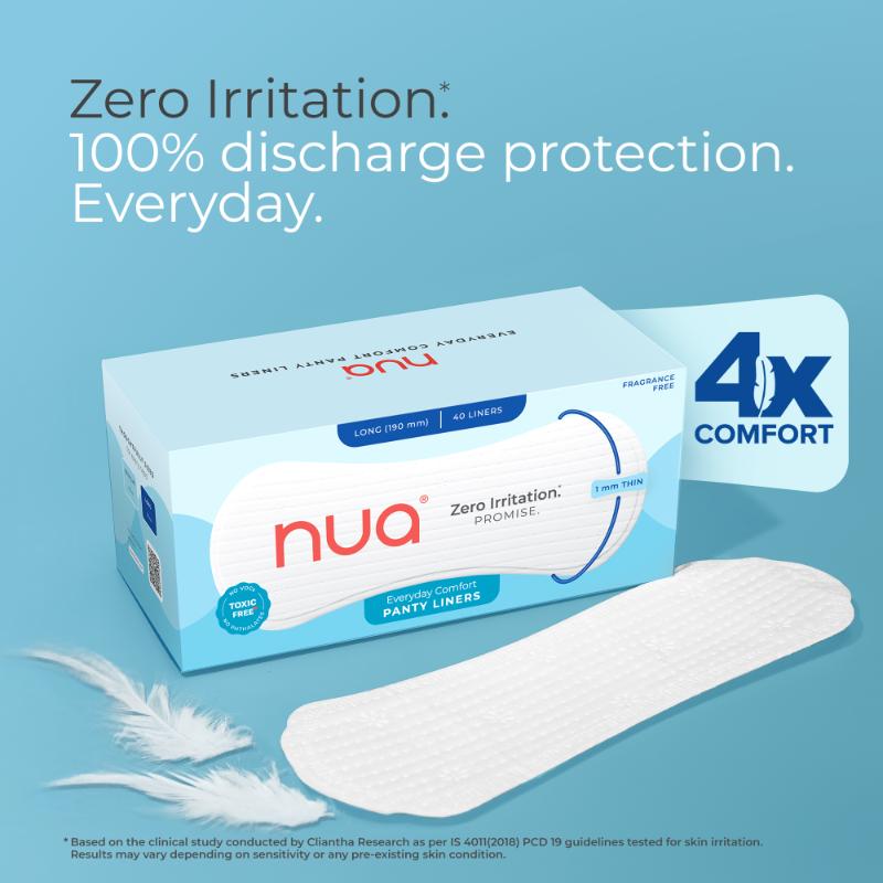 Nua Everyday Comfort Panty Liner - 190 mm - 40 Liners
