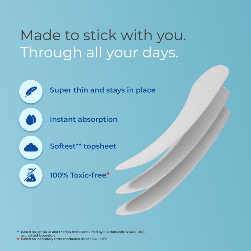 Nua Everyday Comfort Panty Liner - 190 mm - 40 Liners