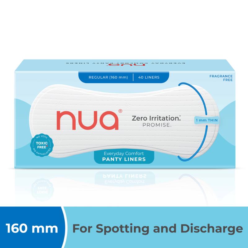 Nua Everyday Comfort Panty Liner - 160 mm - 40 Liners