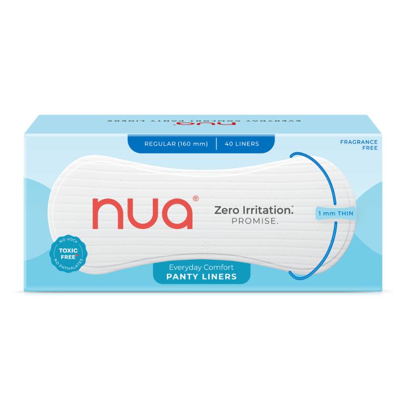 Nua Everyday Comfort Panty Liner - 160 mm - 40 Liners