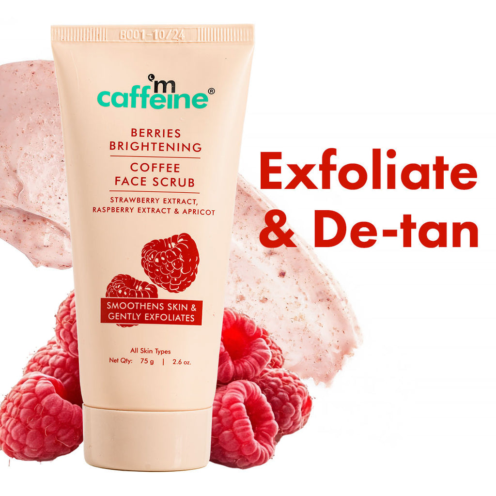 MCaffeine Berries Brightening Coffee Face Scrub