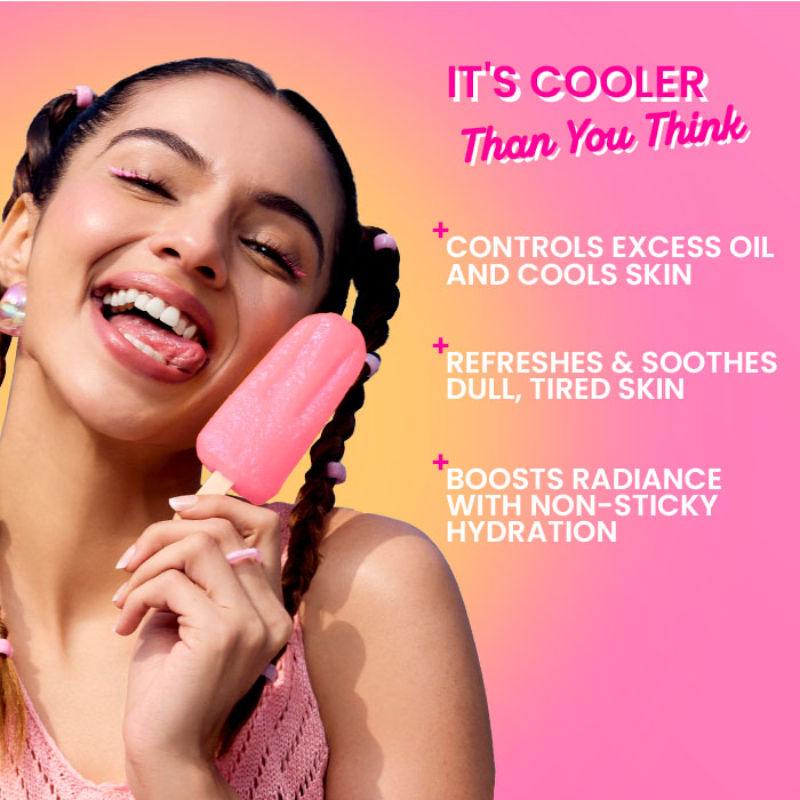 Dot & Key Watermelon Cooling Icy Gel Moisturizer, With Hyaluronic & Liquid Ice