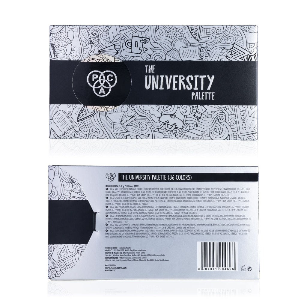 PAC The University Palette X36