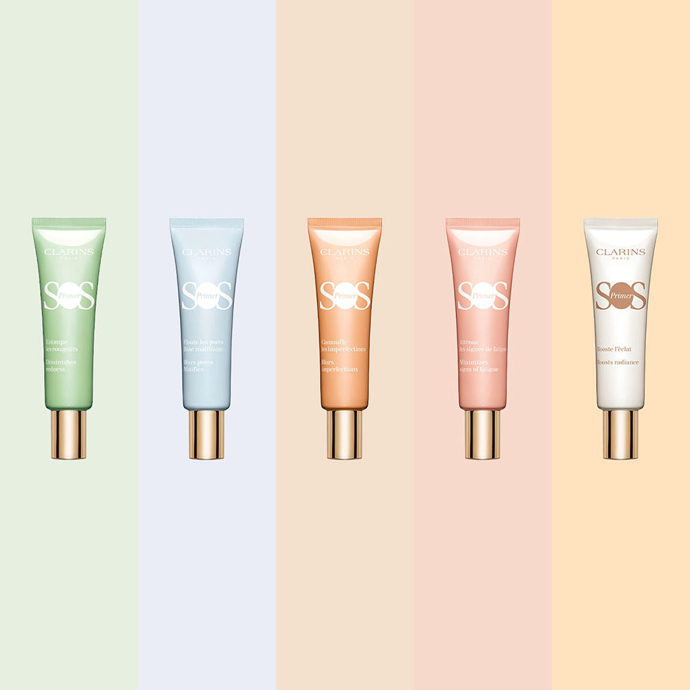Clarins SOS Color Correcting Face Primer - Imperfections Peach