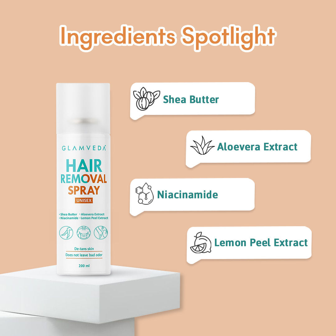 Glamveda Hair Removal Spray