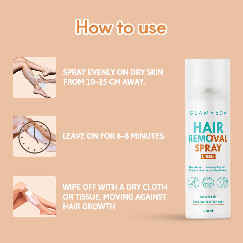 Glamveda Hair Removal Spray