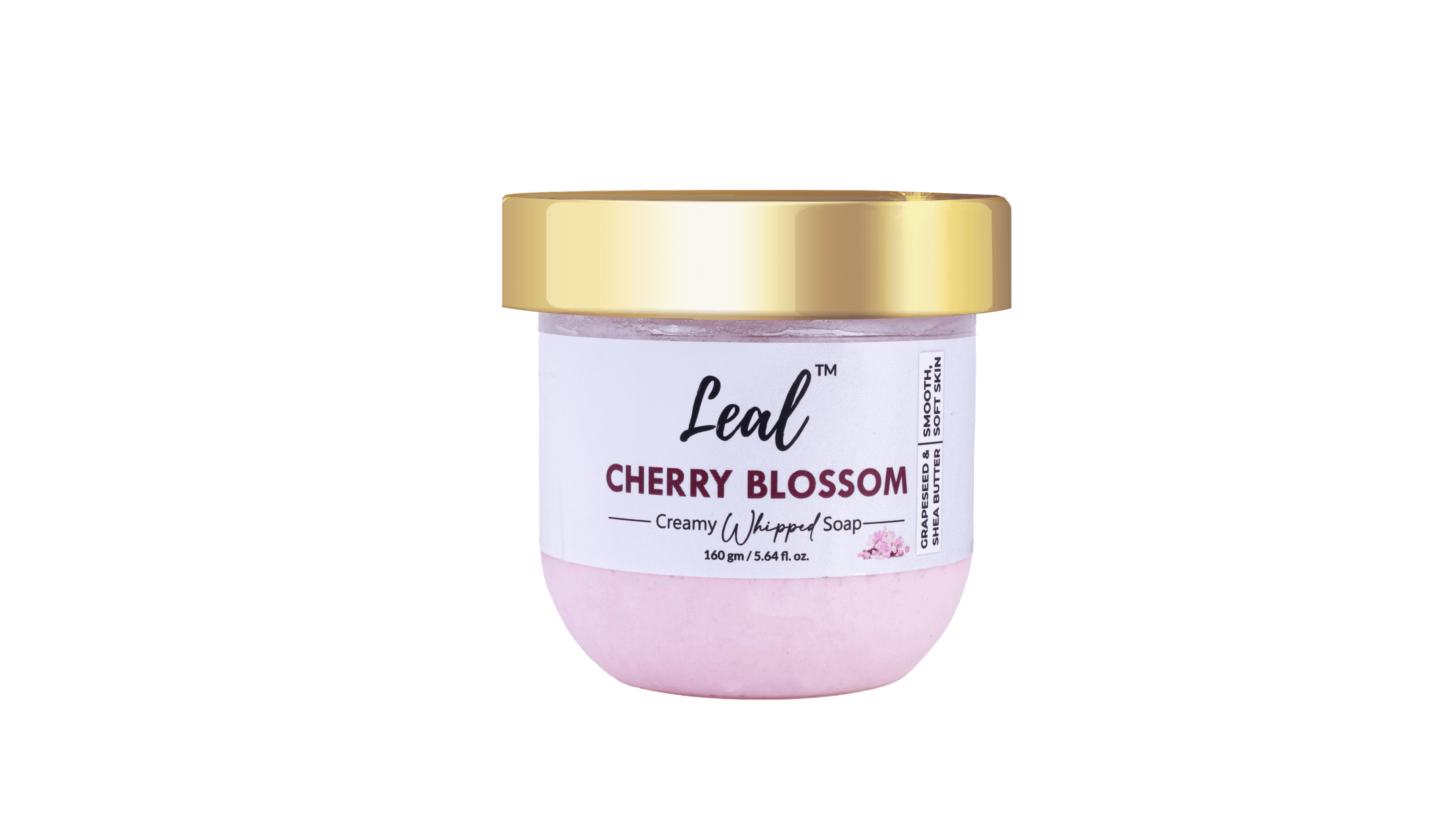 Leal Cherry Blossom Shea Bath Cream Whipped Soap