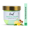 Leal Tropical Escape Green Tea Whipped Face & Body Sugar Scrub