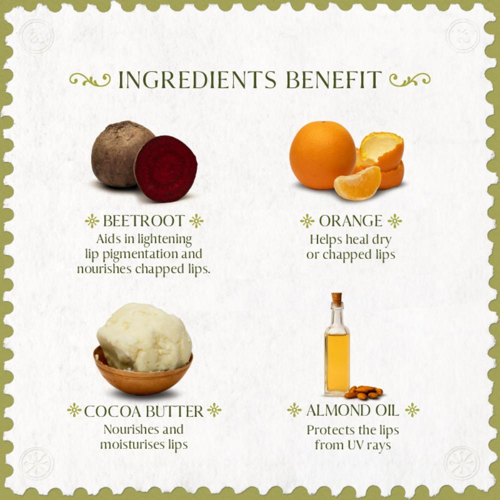 Old School Beets And Sweet Orange Concoction Lip Butter