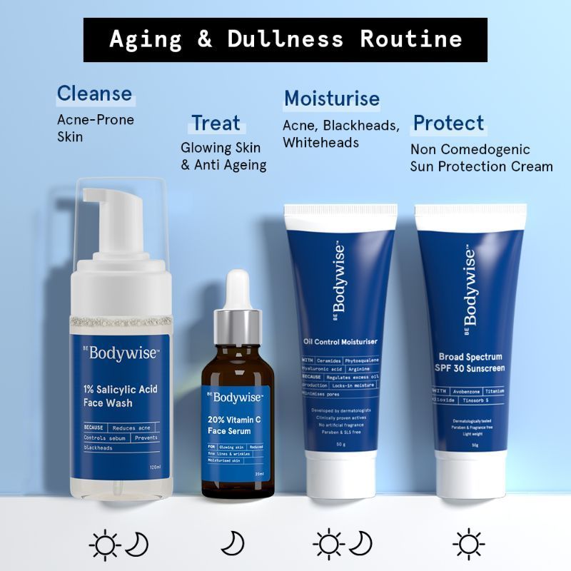 Be Bodywise Oil Control Face Wash for Acne- 1% Salicylic Acid (Fragrance- SLS- Soap Free)