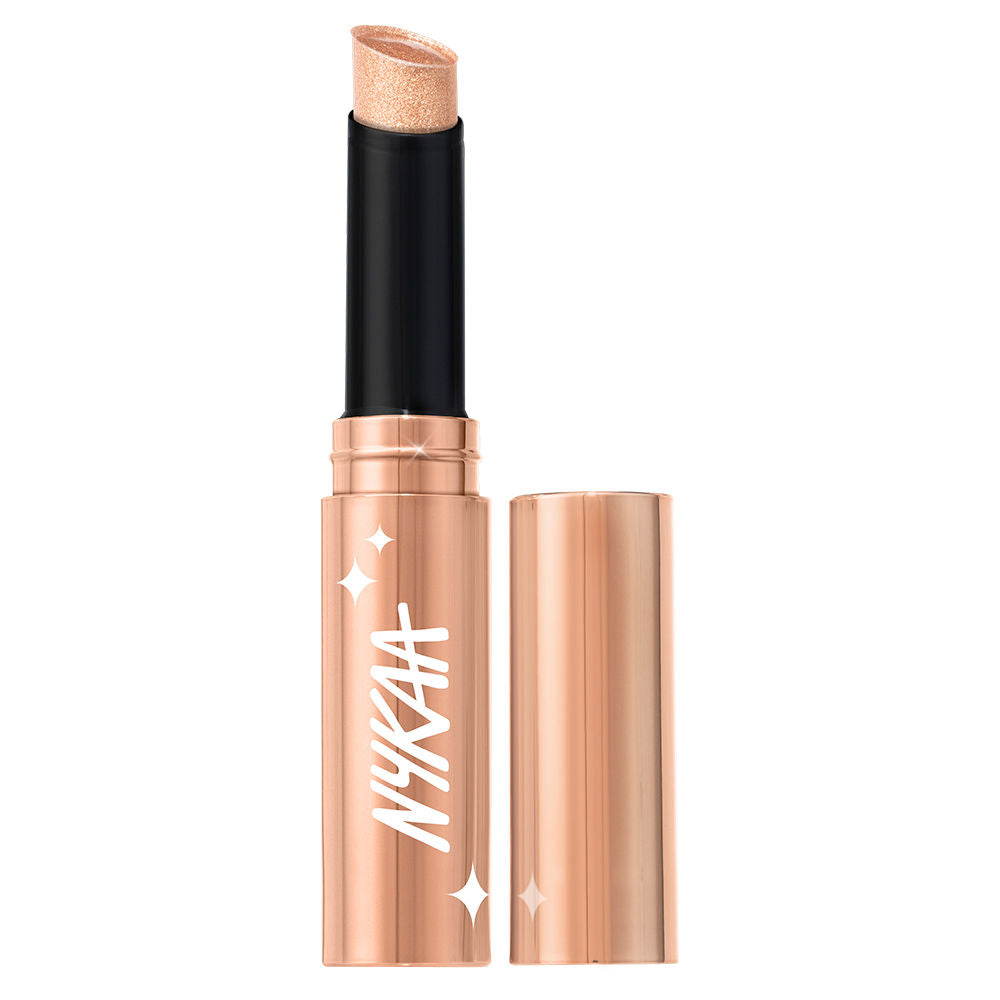 Nykaa Cosmetics Diamond Jelly Cooling Shimmer Eyeshadow Stick - Multi-Use, High Shine Glitter