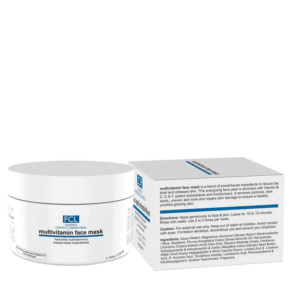 FCL Multivitamin Face Mask Enriched With Vitamins Improves Skin Texture & Dullness