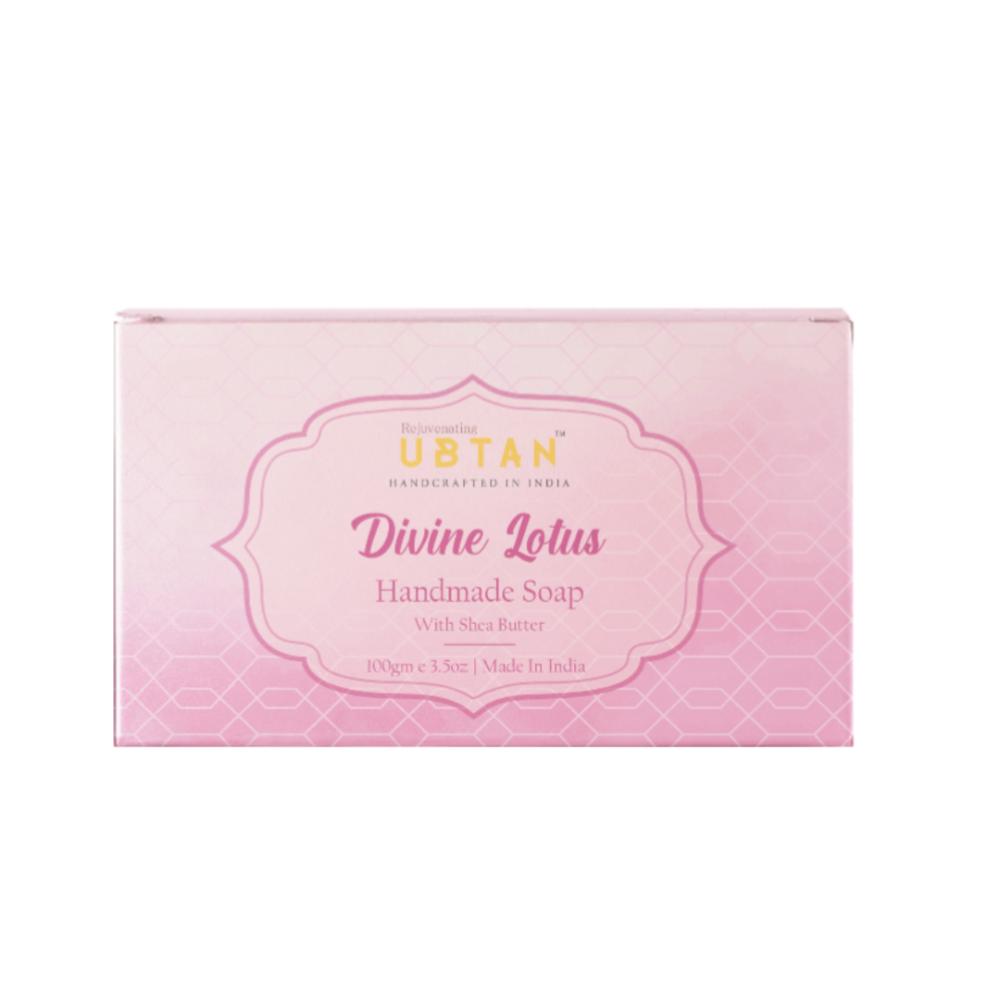 Rejuvenating UBTAN Divine Lotus Handmade Soap