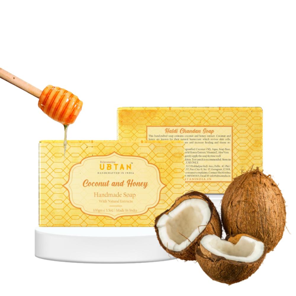 Rejuvenating UBTAN Honey Coconut Handmade Soap