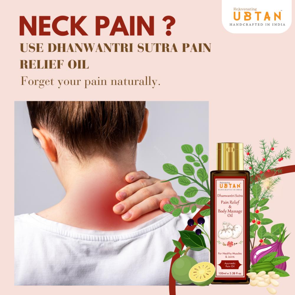 Rejuvenating UBTAN Dhanwantri Sutra Pain Relief & Massage Oil