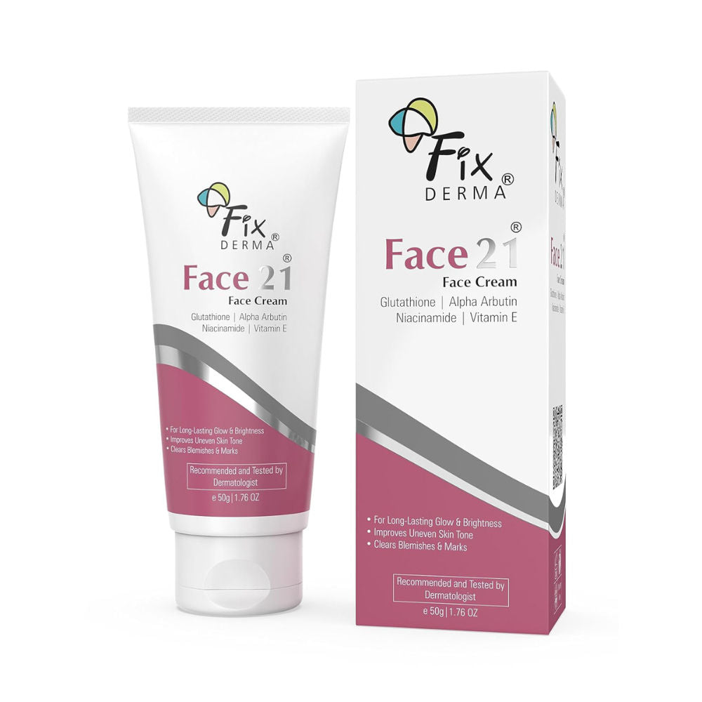 Fixderma Face21 Cleanser, Skin Brightening Cleanser, Exfoliates Dead Cells, Remove Pigmentation