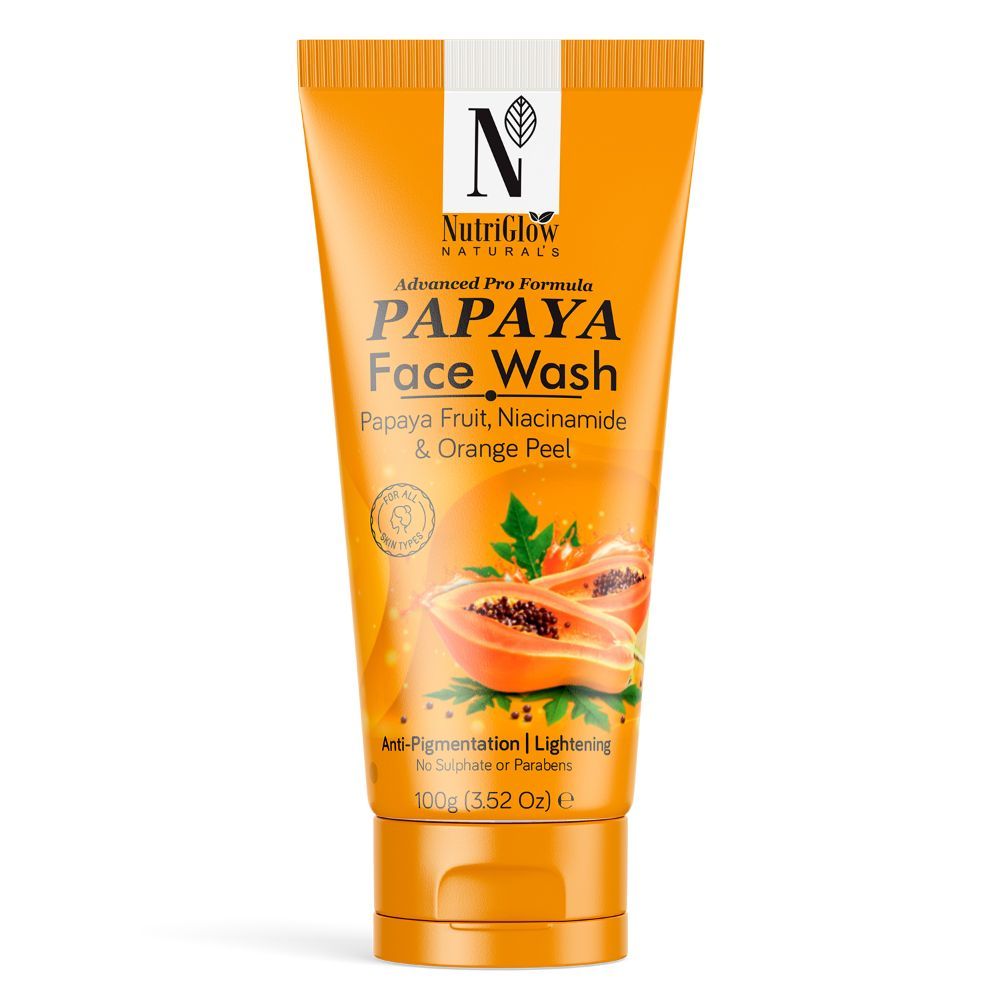NutriGlow Natural's Papaya Face Wash