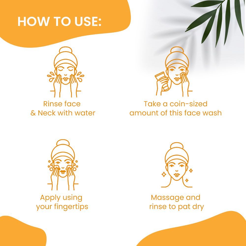 NutriGlow Natural's Papaya Face Wash