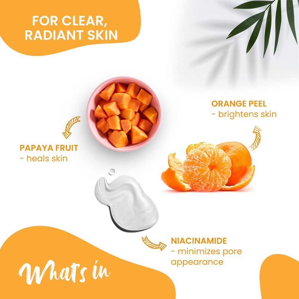 NutriGlow Natural's Papaya Face Wash