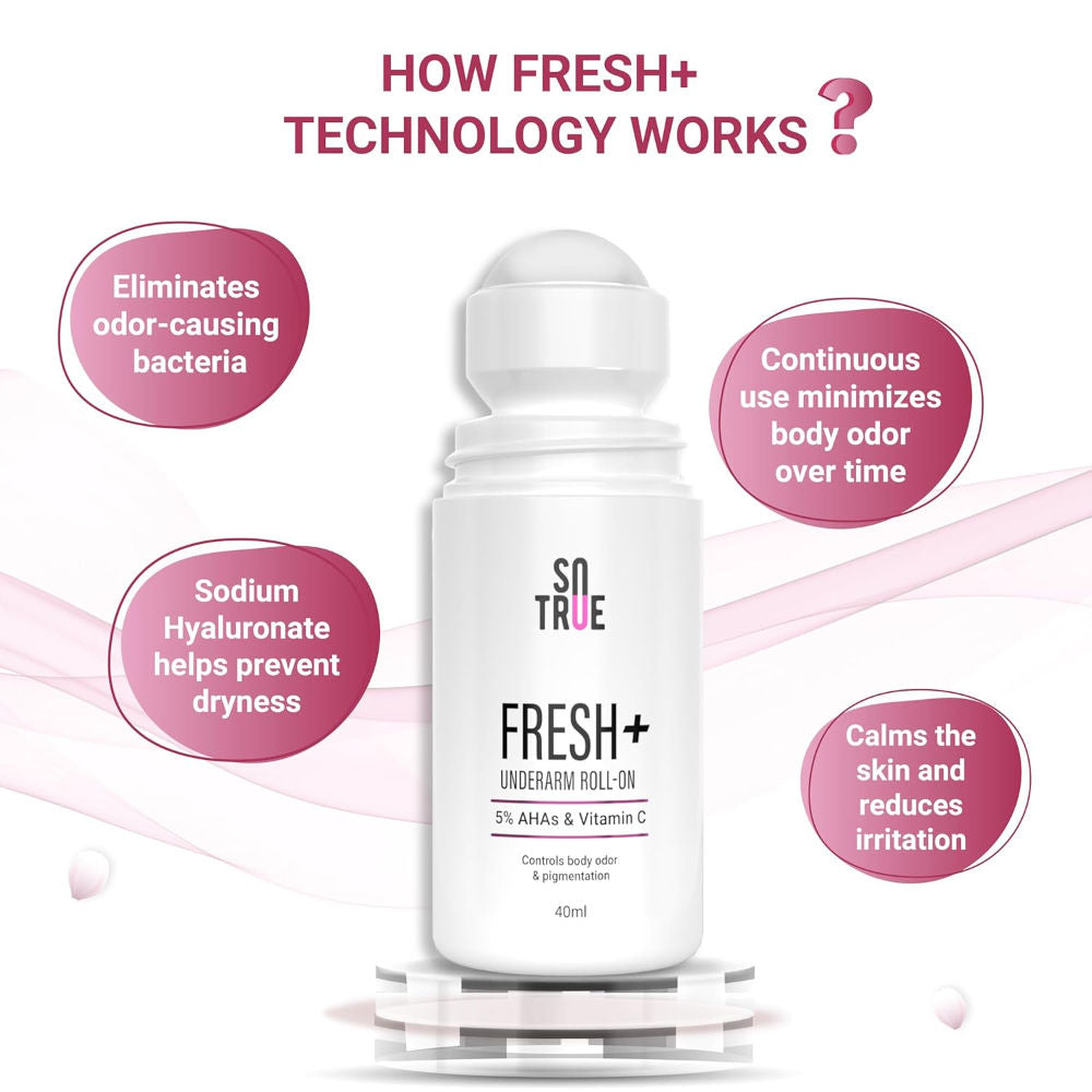 Sotrue Fresh + Underarm Roll-On