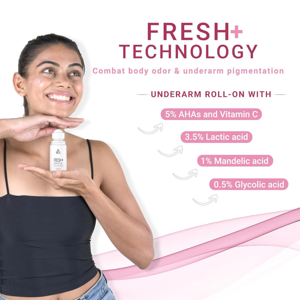 Sotrue Fresh + Underarm Roll-On