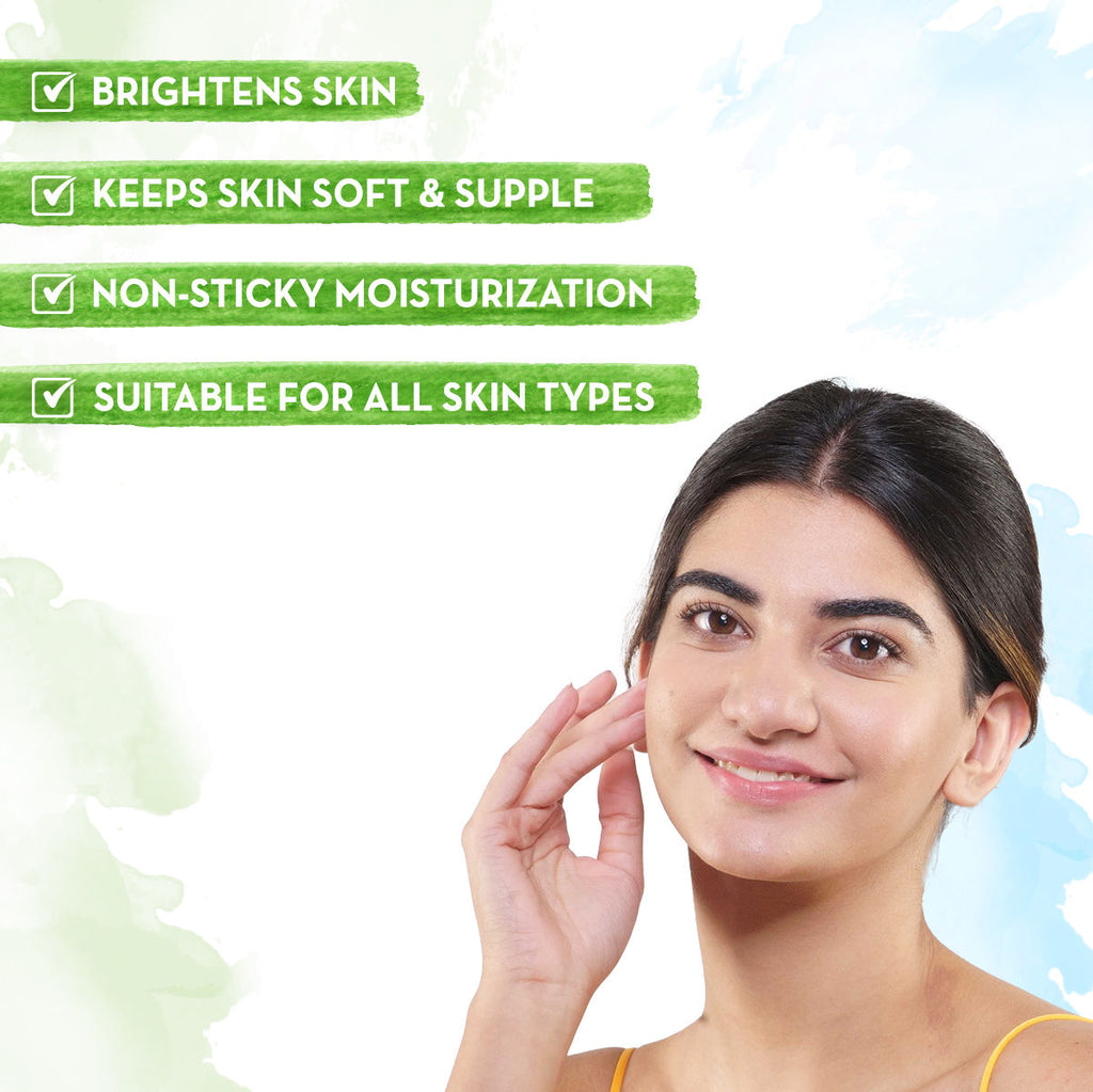 Mamaearth Ubtan Oil-Free Face Moisturizer With Turmeric & Saffron For Skin Brightening
