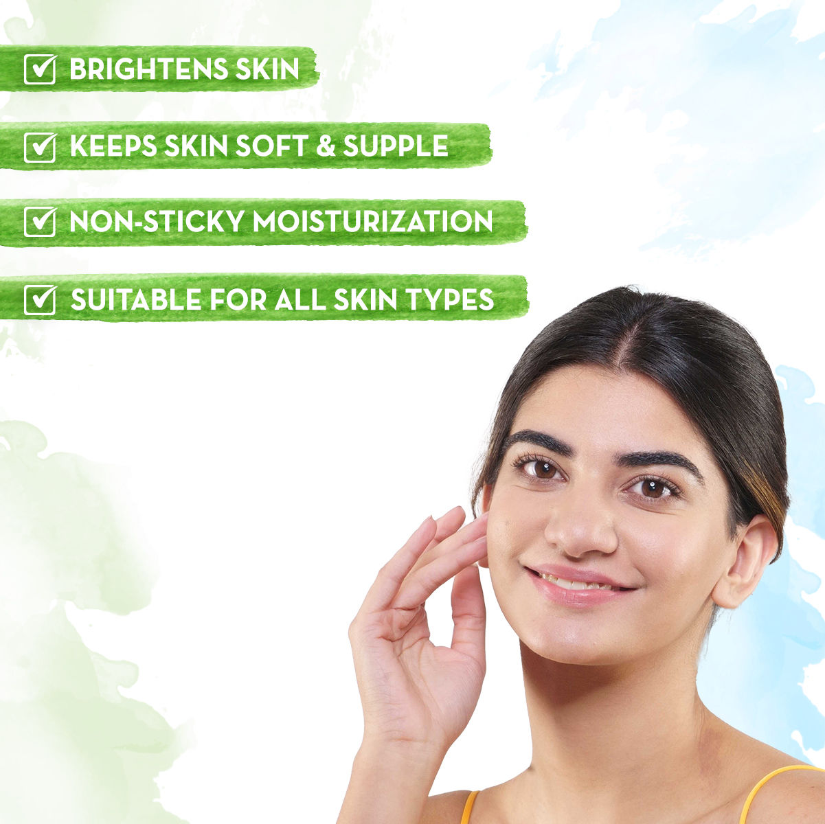 Mamaearth Ubtan Oil-Free Face Moisturizer With Turmeric & Saffron For Skin Brightening