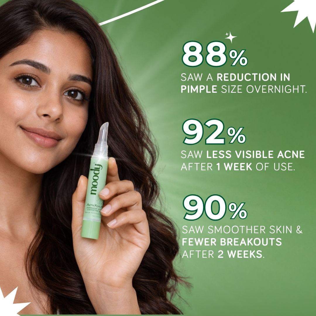 Moody Acnexpert Overnight Spot Corrector Pen With Salicylic Acid, Sulfur & Zinc For Active Acne