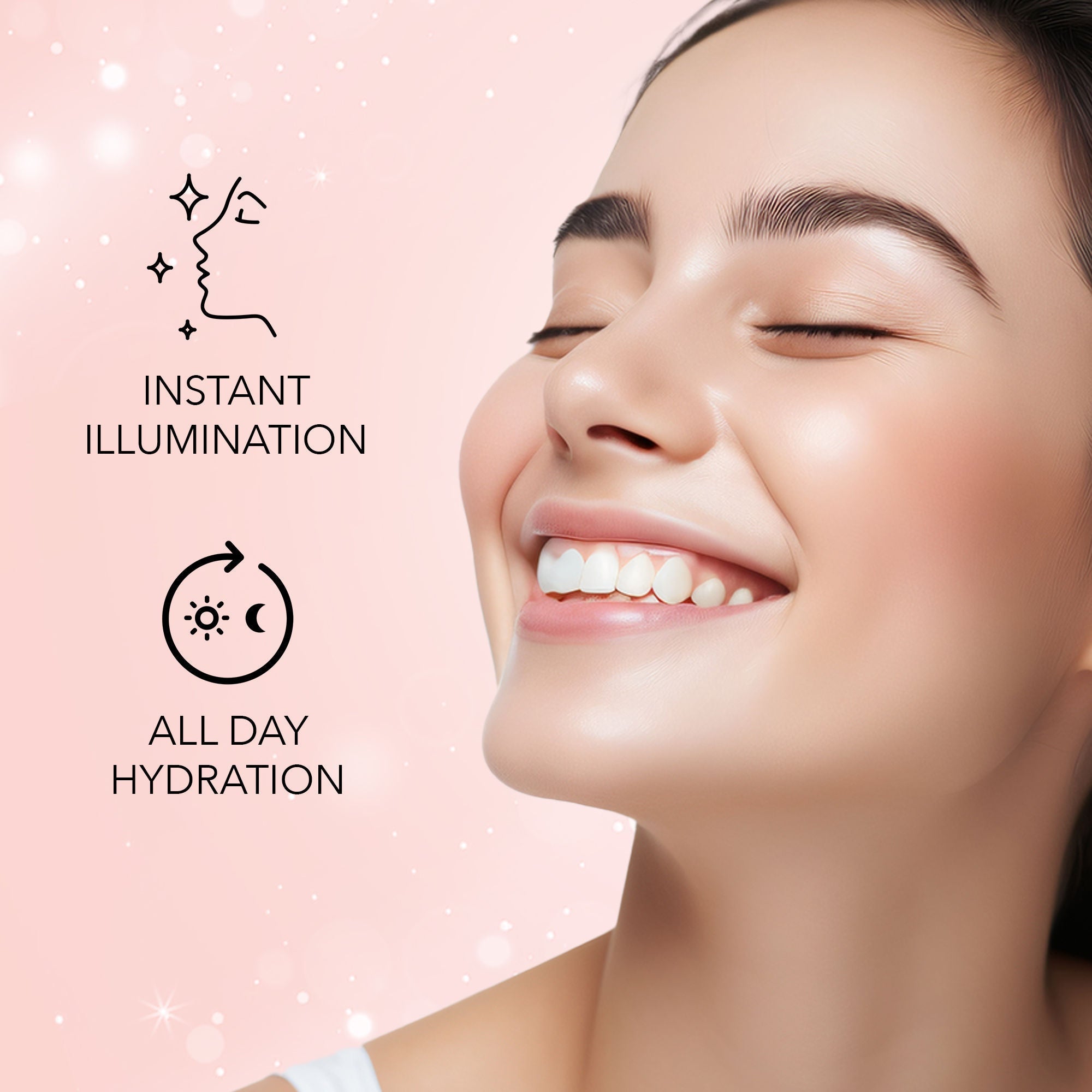 Faces Canada Strobe Cream Primer + Highlighter + Moisturizer With Hyaluronic Acid