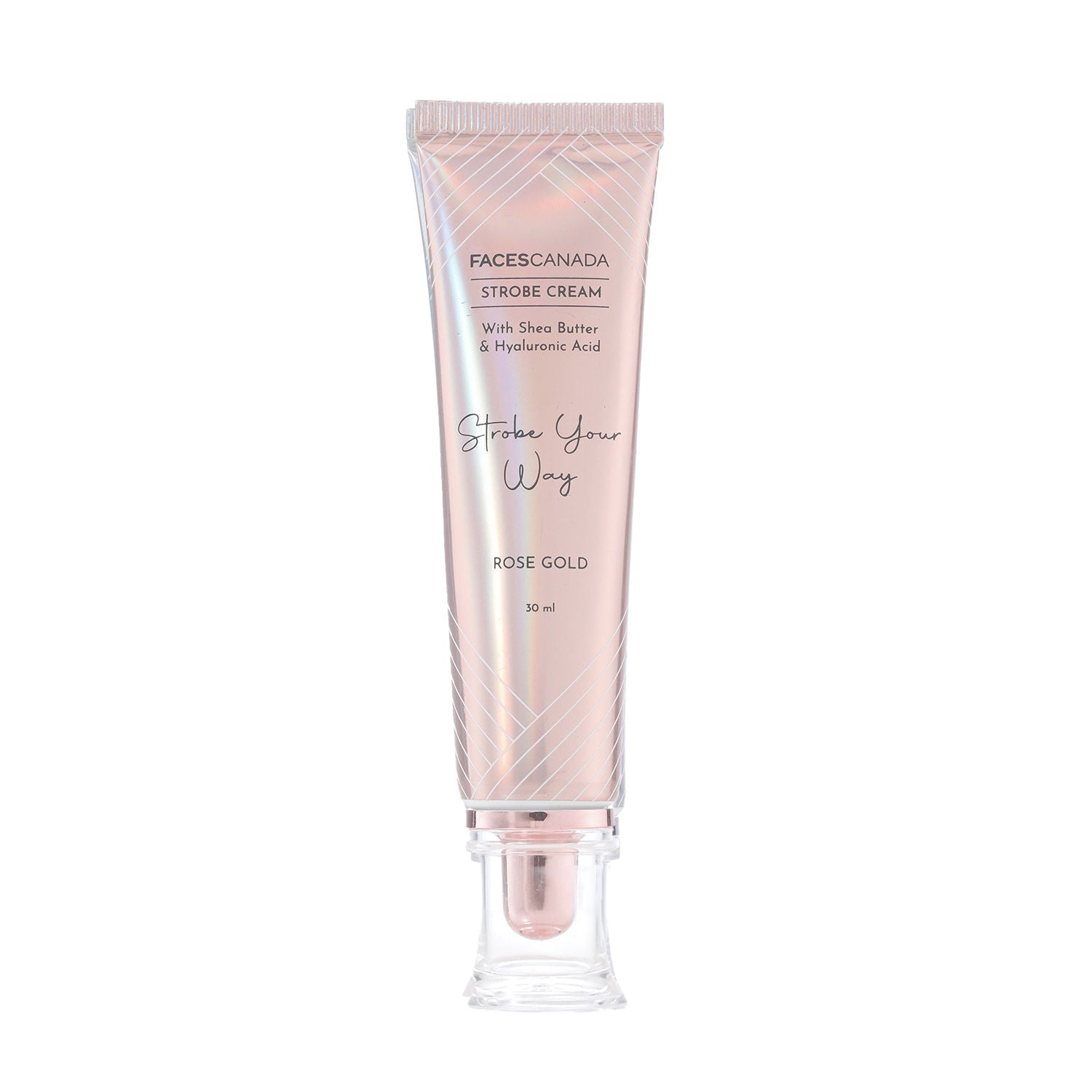 Faces Canada Strobe Cream Primer + Highlighter + Moisturizer With Hyaluronic Acid