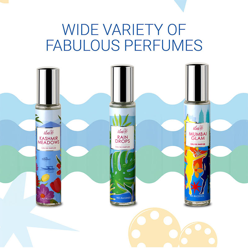 IBA Eau De Perfume - Mumbai Glam, Long Lasting Floral & Fruity Fragrance For Women