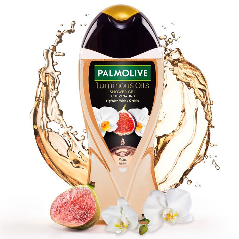 Palmolive White Orchid & Fig Oil Luminous Oils Rejuvenating, Nourishing Body Wash