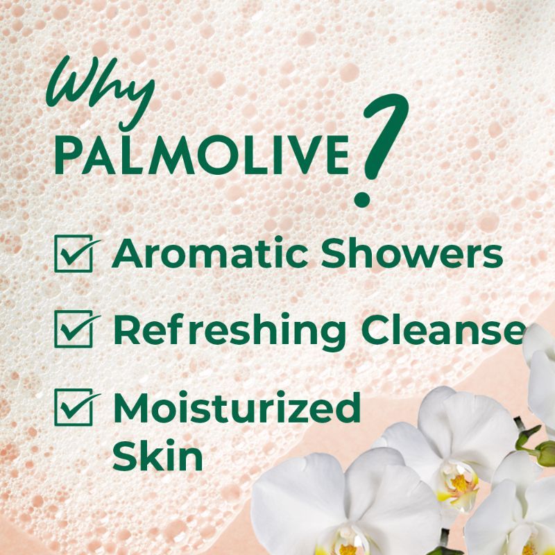 Palmolive White Orchid & Fig Oil Luminous Oils Rejuvenating, Nourishing Body Wash