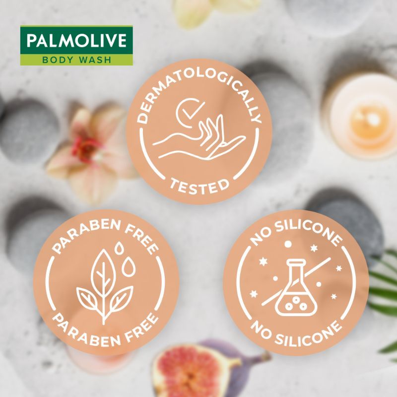 Palmolive White Orchid & Fig Oil Luminous Oils Rejuvenating, Nourishing Body Wash