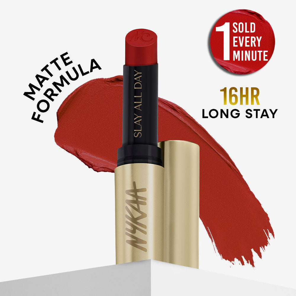 Nykaa Matte to Last No Transfer Long Lasting Lipstick