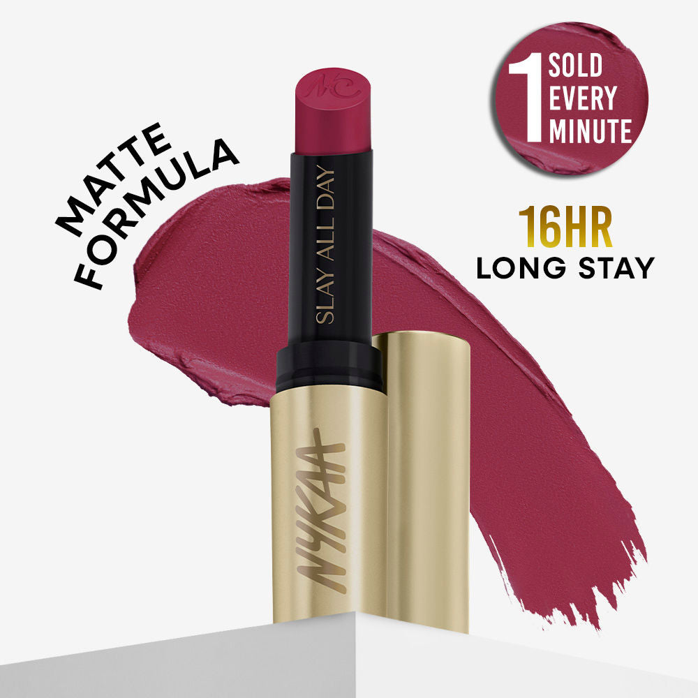 Nykaa Matte to Last No Transfer Long Lasting Lipstick