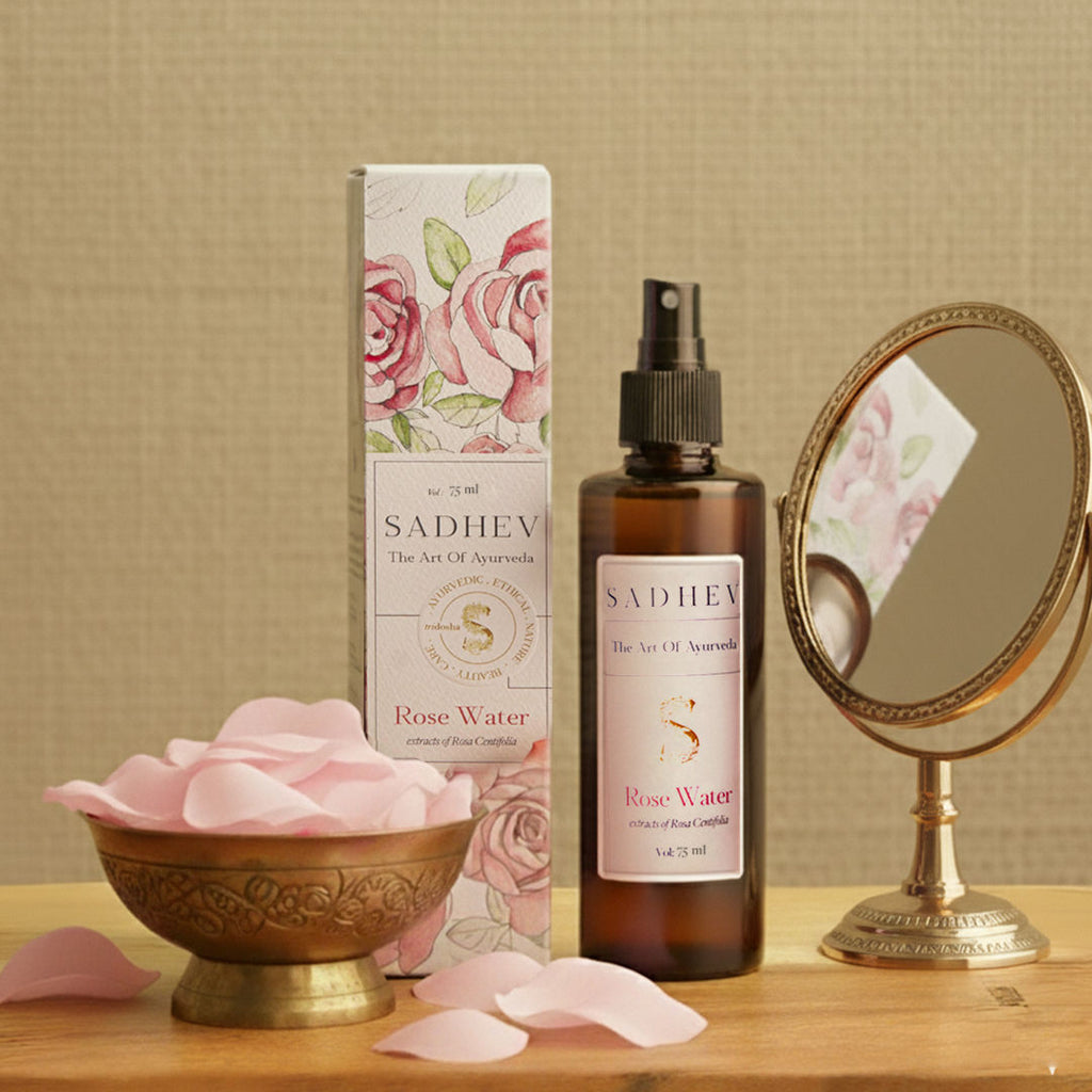 SADHEV Natural Rose Water Toner