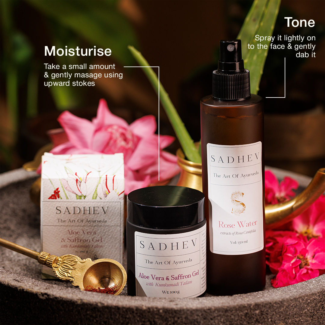 SADHEV Natural Rose Water Toner