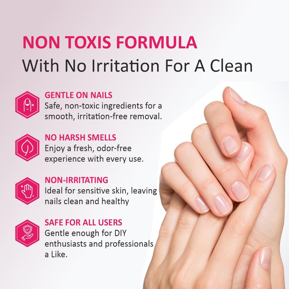 VERYMISS Instant Nail Polish Remover Wipes - 02 Rose