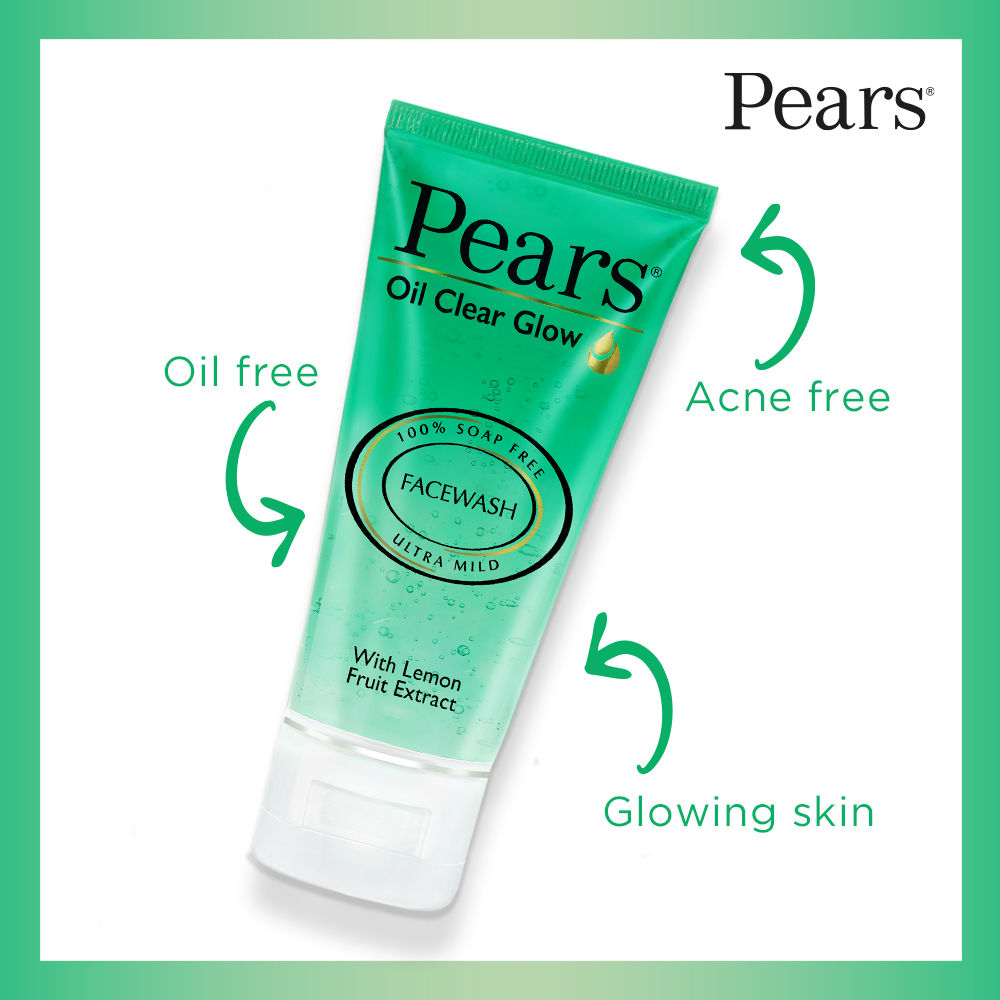Pears Ultra Mild Facewash - Oil Clear Glow