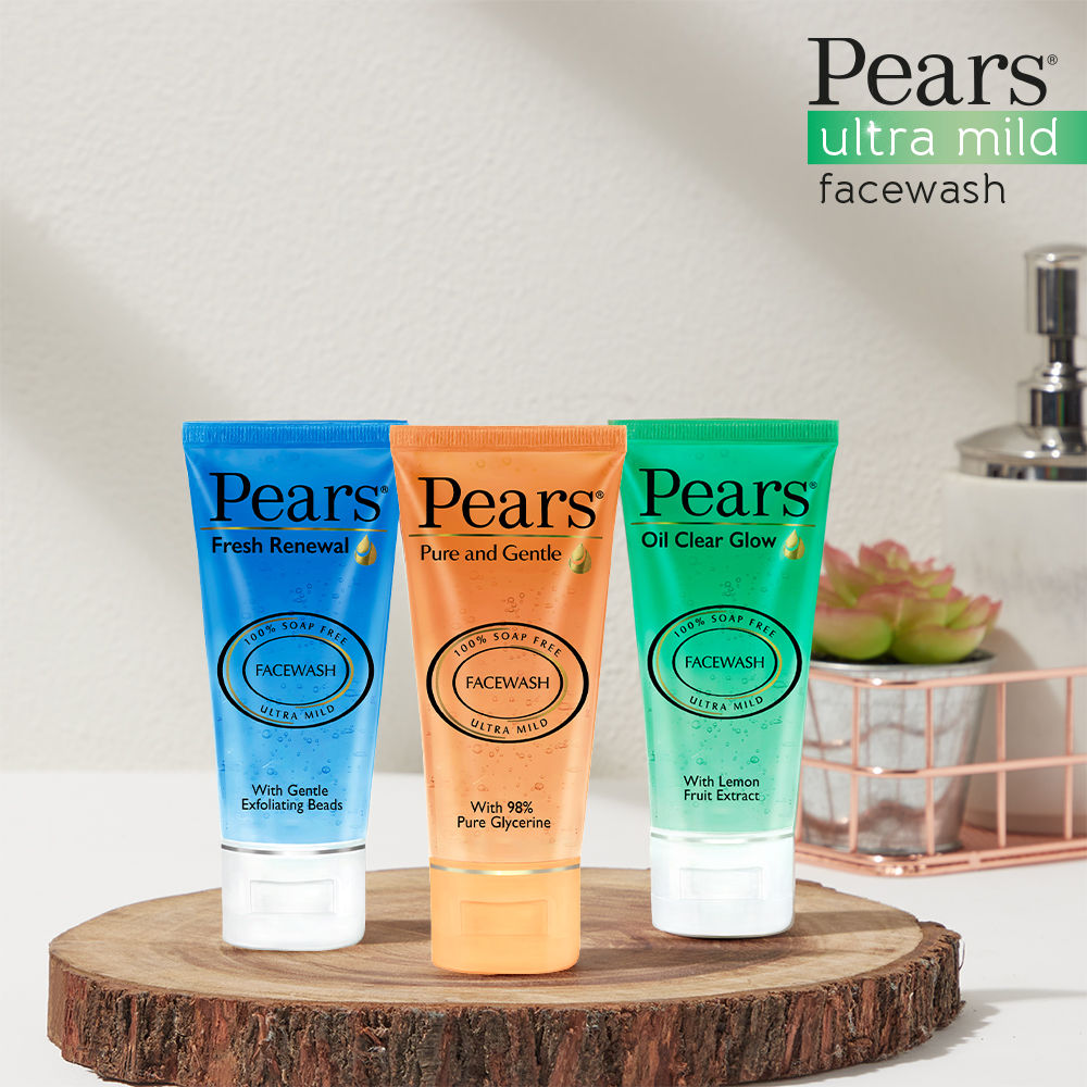 Pears Ultra Mild Facewash - Oil Clear Glow