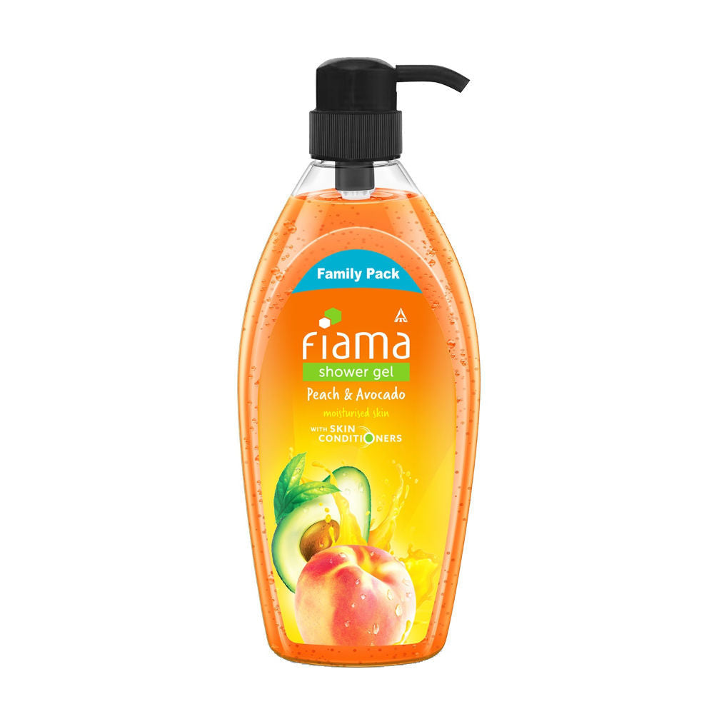 Fiama Shower Gel Peach & Avocado Body Wash For Soft Moisturised & Hydrating Skin