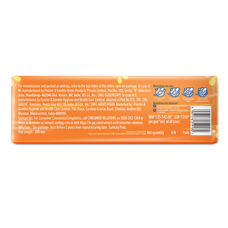 Whisper Choice XL Sanitary Pads for Women