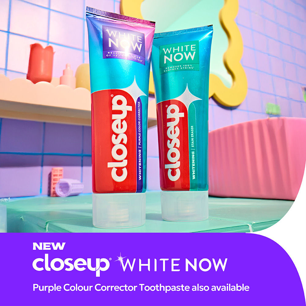 Close-Up White Now Stain Eraser Toothpaste