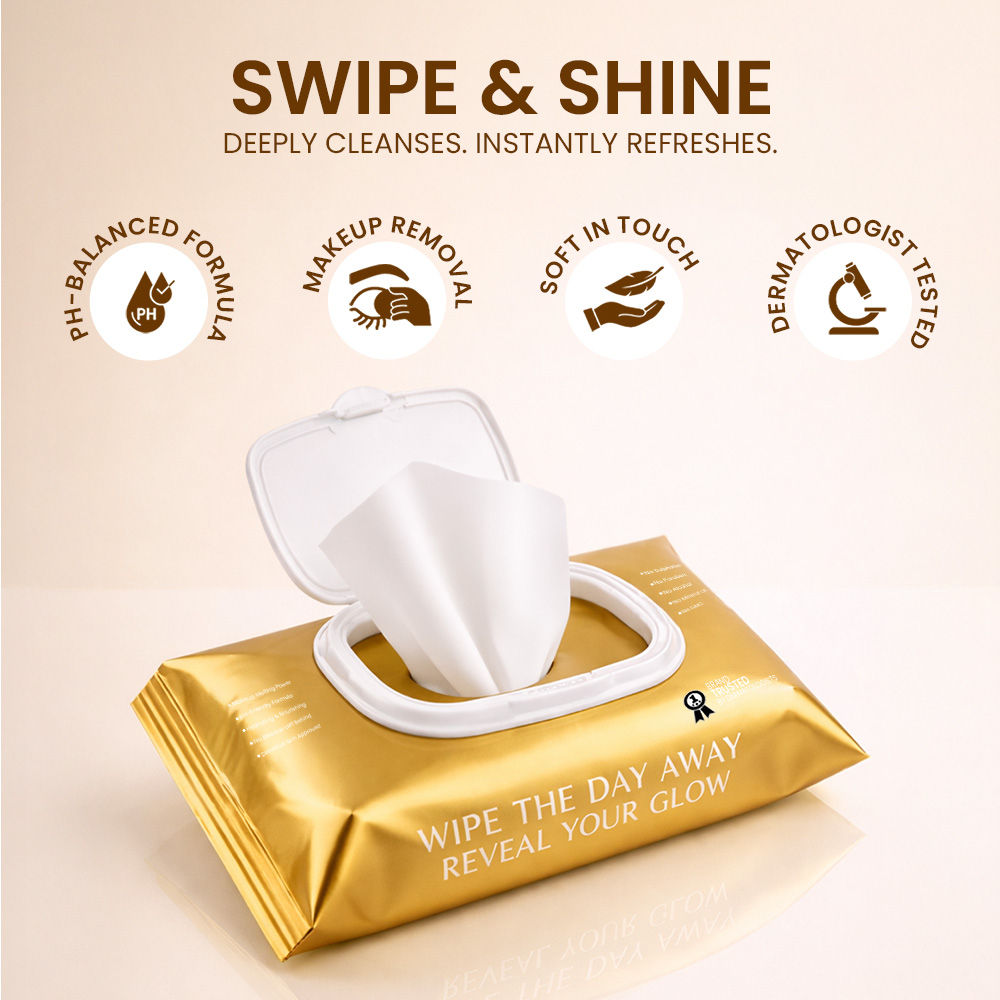 TEEN.TEEN Swipe & Shine Makeup Remover Wips